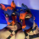 HumanPupsPlaying
